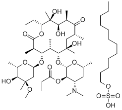 红霉素硫酸月桂酸酯