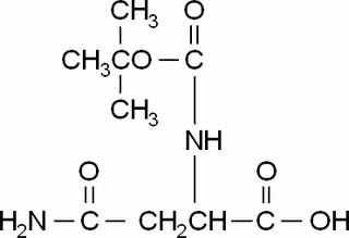 N-叔丁氧羰基-D-天冬酰胺
