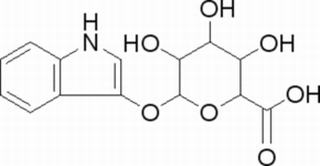 3-吲哚基-β-D-吡喃葡萄糖苷酸环己胺盐