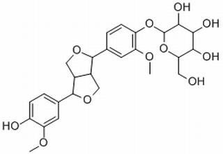 (+)-松脂素-β-D-吡喃葡萄糖苷