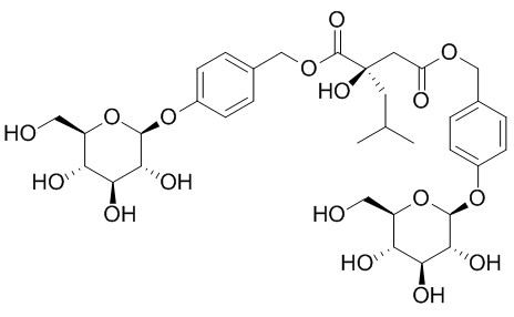1,4-二[4-(葡萄糖氧)苄基]-2-异丁基苹果酸酯