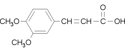 3,4-二甲氧基肉桂酸